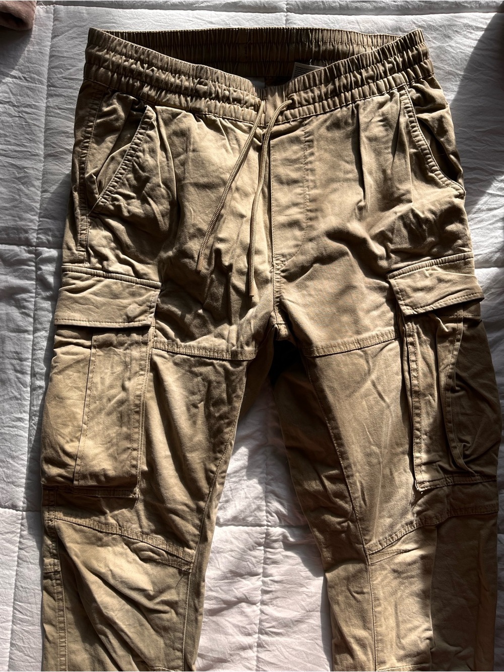 H&M Khaki Tan Cargo Pants